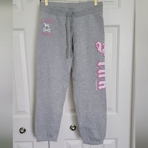 Vintage PINK Victoria's Secret My Favorite Sweats Gray Sweatpants XS